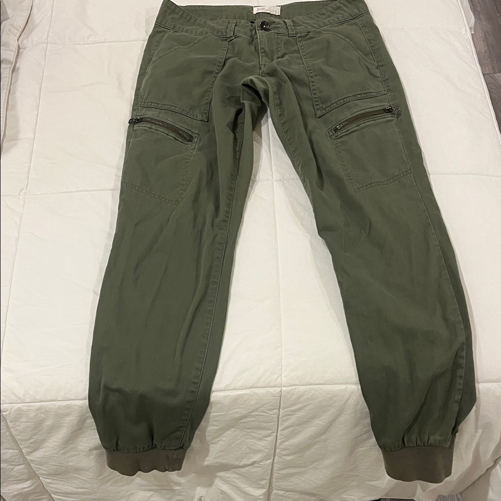 Women's Olive Cargo Pants